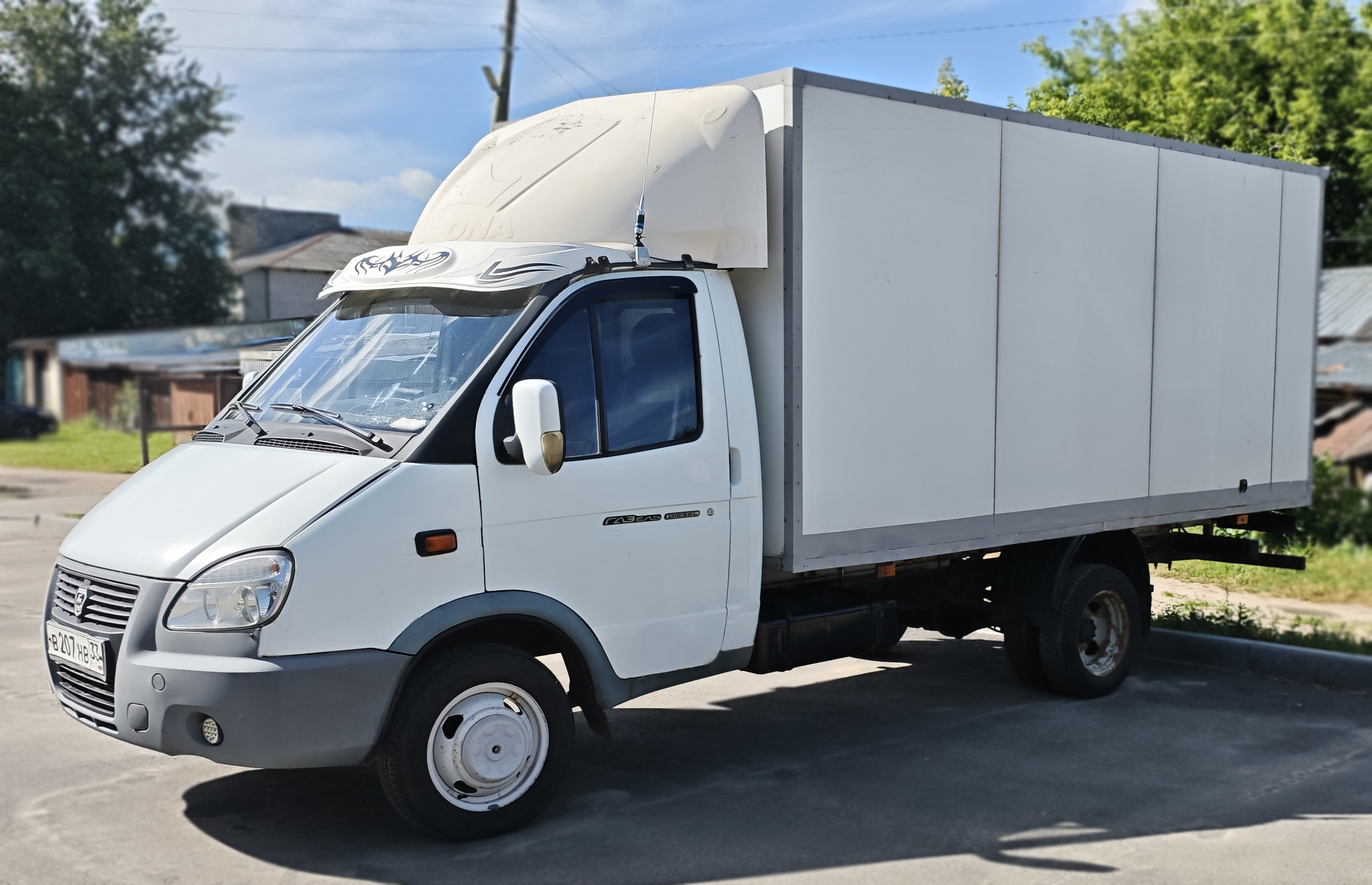 Наша Газель, вид сбоку